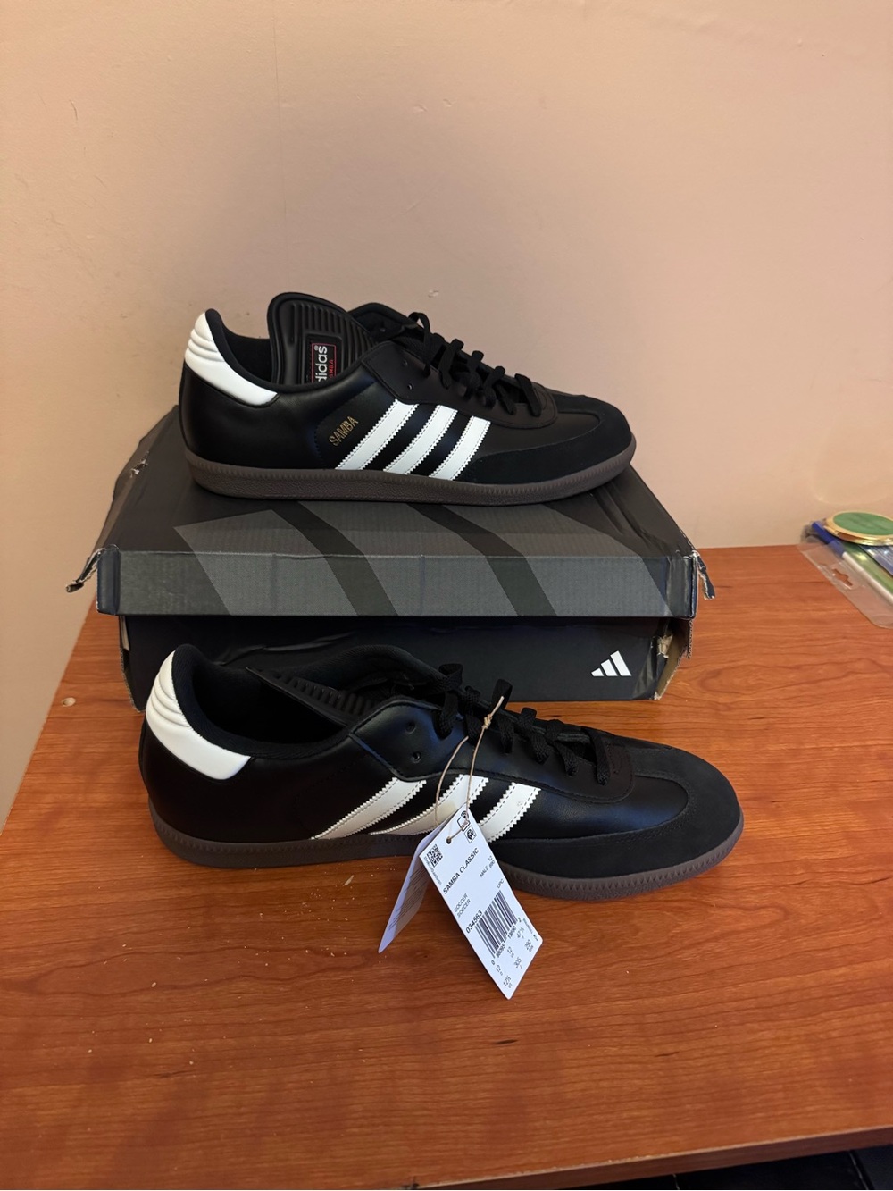 adidas Samba Classic Sneakers - Black/White